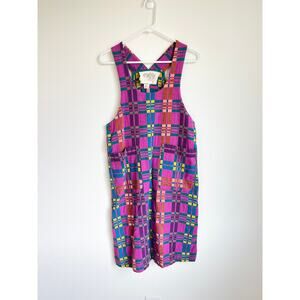 Ace & Jig Purple Plaid Thelma Dress Women’s XXS